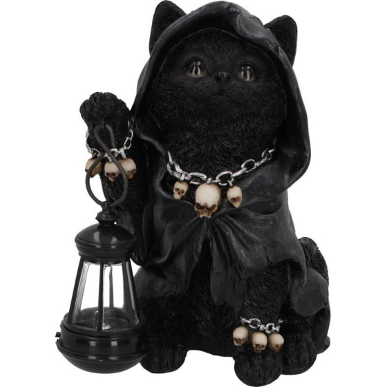 Nemesis Now Adult: Gothic - Reapers Feline Lantern Figure (18.5cm)