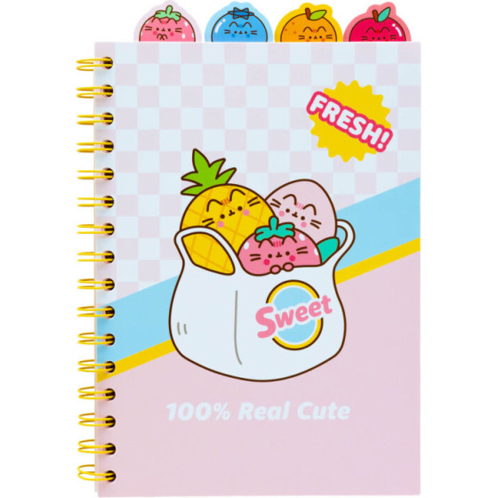Pusheen - Notebook / Notepad A5 From The Fruits Collection - (PNE13)