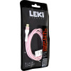 Leki ������� �������� ��� �������� Black Concept USB-A �� Lightning Braided ��� 1m - (11015)