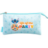 Disney Stitch - 3-Compartment Pencil Case From The Waves Collection - (MARE0323)