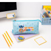 Disney Stitch - 3-Compartment Pencil Case From The Waves Collection - (MARE0323)