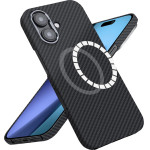 Techsuit - Aramid Fiber Magsafe - Iphone 17 - Black
