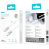 BWOO 240W Braided Cable USB-C - USB-C BO-X317C-C 1m white