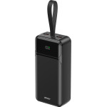 BWOO 65W Powerbank 30000 Mah 2x USB-A, 1 x USB-C With Lcd display, black