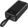BWOO 65W Powerbank 30000 Mah 2x USB-A, 1 x USB-C With Lcd display, black
