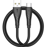 BWOO Cable Usb - USB-C 1m 27W 3A Black BO-X318C