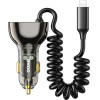 BWOO CC96L Pd Car Charger 1x USB-C - Lightning Port 30W gray