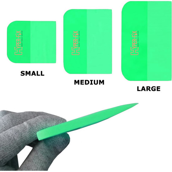 HYPER-Fix ��� 3 �������� ��������� ��������� ��������� ��� Film ��� Tempered Glass (SMALL, MEDIUM, LARGE) �������