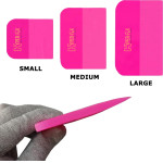 HYPER-Fix ��� 3 �������� ��������� ��������� ��������� ��� Film ��� Tempered Glass (SMALL, MEDIUM, LARGE) ���