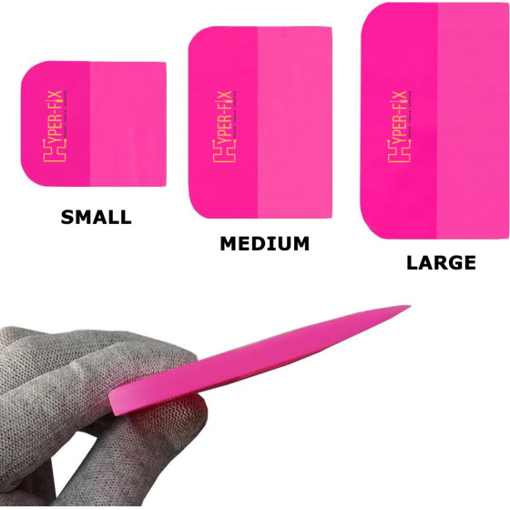 HYPER-Fix ��� 3 �������� ��������� ��������� ��������� ��� Film ��� Tempered Glass (SMALL, MEDIUM, LARGE) ���