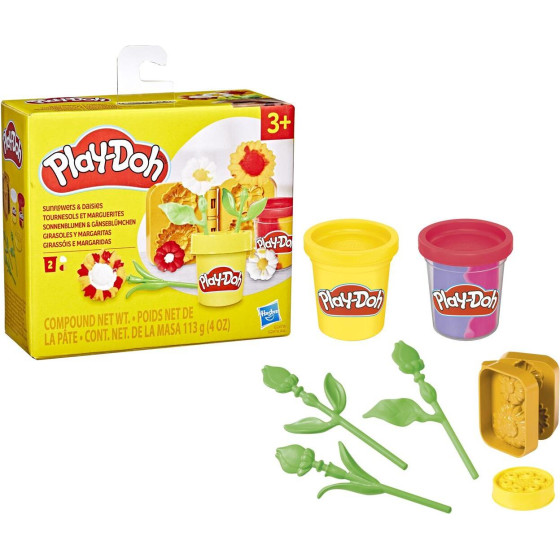 Hasbro Play-Doh: Lil Flowers - Sunflower And Daisies (G2479)