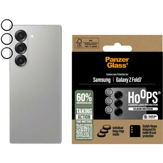 PanzerGlass Tempered Glass Lens Protector Hoops For Samsung Galaxy Z Fold7 - (PG33400)