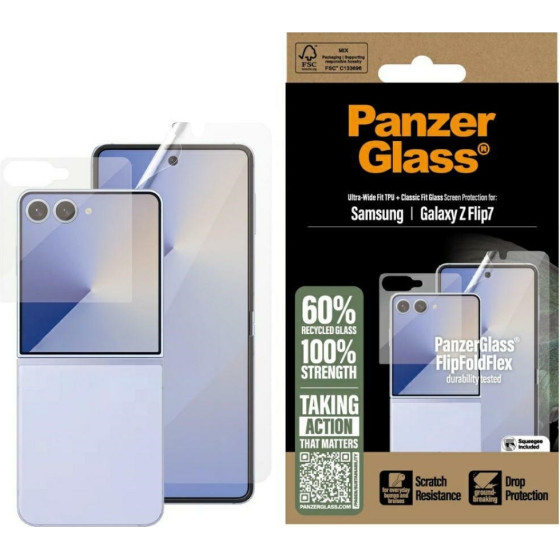 PanzerGlass Screen Protector Samsung Galaxy Z Flip7 | Glass & Film - (PG96045)
