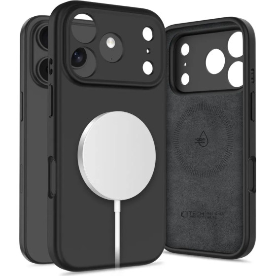 Tech-Protect Basicmag Magsafe Case For Iphone 17 Pro Max - Matte Black - (28400-0)