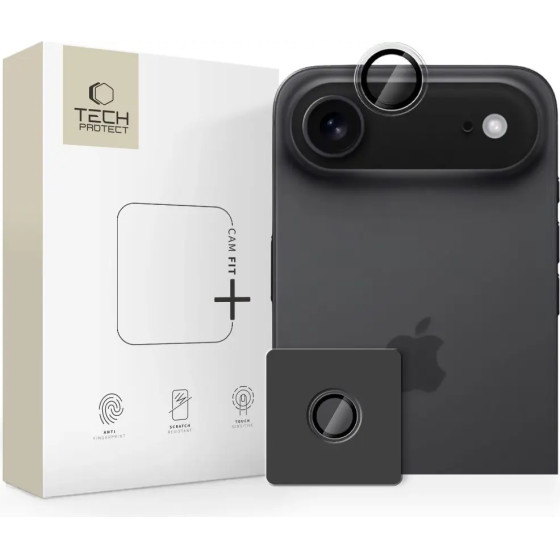 Tech-Protect Camring Fit+ Camera Cover For Iphone 17 Air - Clear - (28308-0)