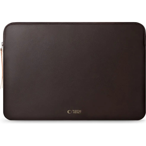 Tech-Protect Fleece Laptop Bag 13-14 - Brown - (28611-0)