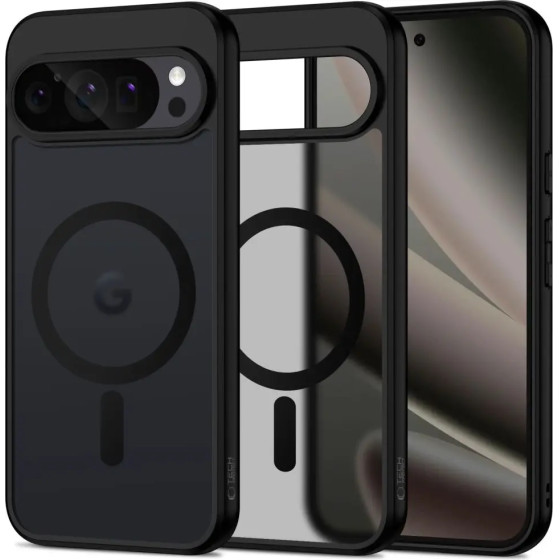 Tech-Protect Magmat Magsafe Case For Google Pixel 10 Pro Xl - Matte Black - (28625-0)
