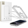 Tech-Protect Quick Set+ 2-Pack Tempered Glass For Iphone 17 Pro Max - Black - (28329-0)