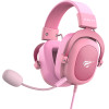 Havit - Gaming Headphones (H2002d) - Detachable Microphone, 53mm Speaker, Compatible With PS4/XBOX, Jack 3.5mm, 2m - Pink - (H2002d;PINK)