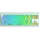 Havit - Gaming Keyboard (KB896L) - USB-C, With Rgb Lights, 71 Keys, 1.2m, 350mA, 5V - Green - (KB896L;GREEN)