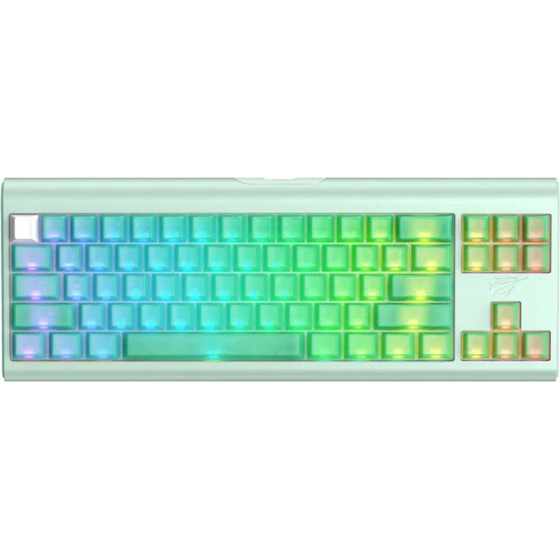 Havit - Gaming Keyboard (KB896L) - USB-C, With Rgb Lights, 71 Keys, 1.2m, 350mA, 5V - Green - (KB896L;GREEN)