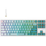 Havit - Gaming Keyboard (KB901L) - USB-C, With Rgb Lights, 1.8m, 200mA - White / Green