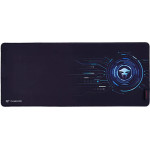 Havit - Mouse Pad (MP849) - For Gaming, Non-Slip Rubber Base, Textil - Black / Blue