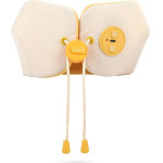 Havit - Neck Massager Smart Life - For Travel, Portable, Lightweight, Hot Compress, Memory Foam, 2200mAh - Yellow - (NM1702)