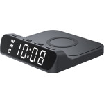 Havit - Phone Wireless Charger (W3031) - With Clock Display, 15W - Black