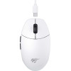 Havit - Wireless Gaming Mouse (MS1039W) - 2.4GHz, 800/1400/2200/2800/6400/7400DPI, 500mAh - White