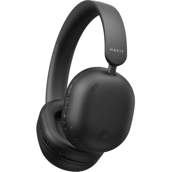 Havit - Wireless Headphones (H602BT) - On-ear, Bluetooth V5.4, 300mAh, Type-C - Black