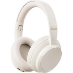 Havit - Wireless Headphones (H619BT) - On-ear, Bluetooth V5.4, ENC, 3 Eq Modes, 400mAh, Type-C, Button Control - White - (H619BT;WHITE)