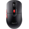 Havit - Wireless Mouse (MS59WB) - 2.4GHz, 800/1200/1600 DPI, ABS, PC, Aa Battery - Black / Red - (MS59WB; BLACK)