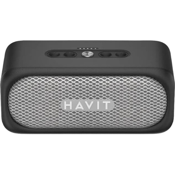 Havit - Wireless Speaker (SK905BT) - Type-C, Bluetooth 5.3, TWS, TF, AUX, Hands-Free Call, IPX7, 2000mAh - Black - (SK905BT;BLACK)