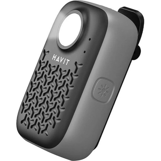 Havit - Wireless Speaker - Bluetooth V5.4, 5W, 600mAh, IP67, TWS, Flashlight, Hands-Free Calls, Type-C - Black - (SK868BT)