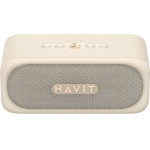 Havit - Wireless Speaker - Type-C, Bluetooth 5.3, TWS, TF, AUX, Hands-Free Call, IPX7, 2000mAh - Beige - (SK905BT)