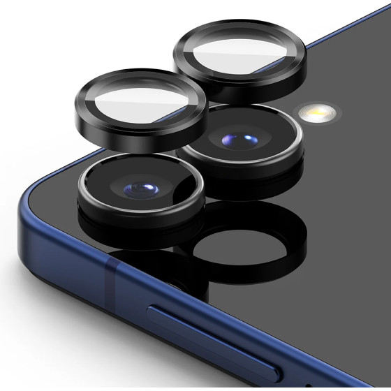 Ringke - Camera Lens Frame Glass - Samsung Galaxy Z Flip7 - Black