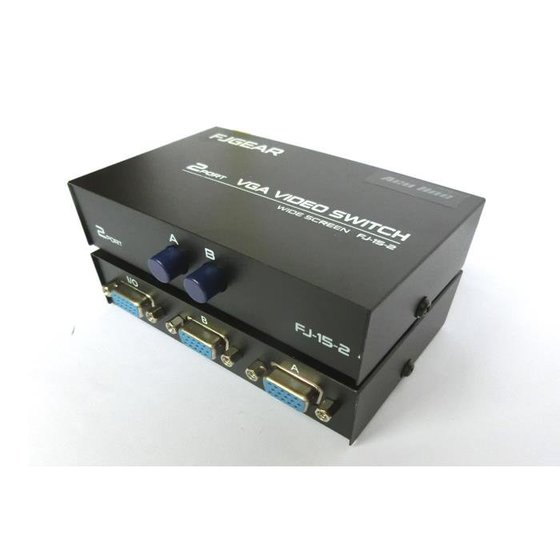 VGA VIDEO SWITCH 2 PORT ACULINE SW-003