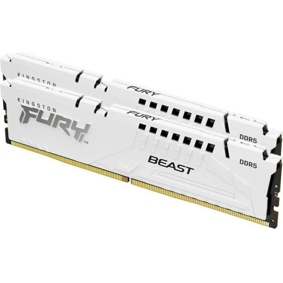 Kingston Memory Fury Beast White DDR5, 5200MT/s, 32GB Kit Of 2 - (KF552C40BWK2-32)