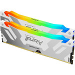 Kingston Memory Fury Renegade White Rgb DDR5, 7200MT/s, 32GB Kit Of 2 - (KF572C38RWAK2-32)