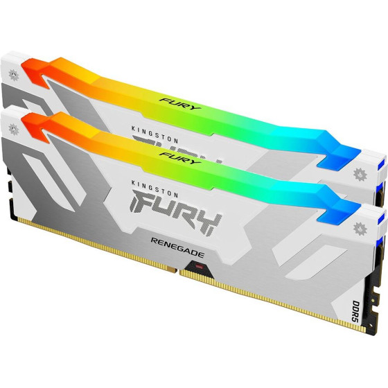 Kingston Memory Fury Renegade White Rgb DDR5, 7200MT/s, 32GB Kit Of 2 - (KF572C38RWAK2-32)