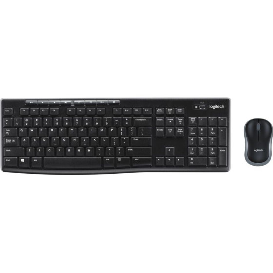 Logitech Keyboard/Mouse Wireless MK270 (US) - (920-004508)
