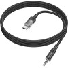 Hoco Cable Aux Jack 3,5 Mm To Usb C 1,2 m UPA27 black