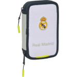 Safta Real Madrid 25/26 - Double Filled Pencil Case 29 Pcs.