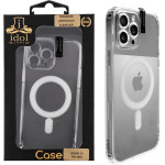 Idol 1991 ���� Iphone 13 Pro Max 6.7'' Magsafe Antishock Clear Air Back Cover Tpu Full Camera Protection �������
