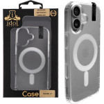 Idol 1991 ���� Iphone 17 6.3'' Magsafe Antishock Clear Air Back Cover Tpu Camera Guard �������