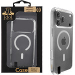 Idol 1991 ���� Iphone 17 Pro Max 6.9'' Magsafe Antishock Clear Air Back Cover Tpu Camera Guard �������