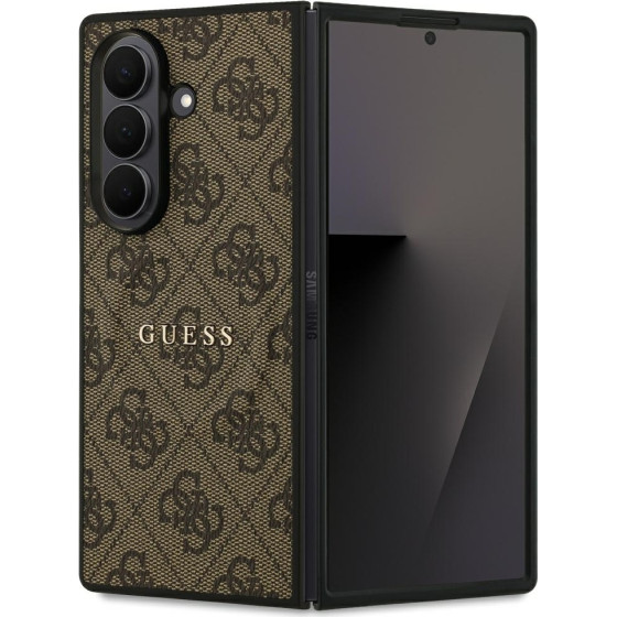 Guess Case 4G Classic Magsafe For Samsung Galaxy Z Fold7 Brown - (GUHMZFD7P4MSEGCW)