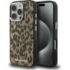 Karl Lagerfeld Case Iml Leopard Pattern Magsafe For Iphone 16 Pro Brown - (KLHMP16LHDLEOICW)