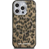 Karl Lagerfeld Case Iml Leopard Pattern Magsafe For Iphone 16 Pro Brown - (KLHMP16LHDLEOICW)